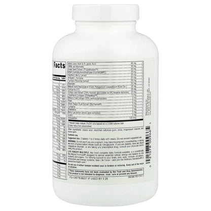 Source Naturals, Life Force Multiple®, No Iron, 120 Tablets