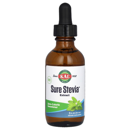 KAL, Sure Stevia Extract, 2 fl oz (59.1 ml)