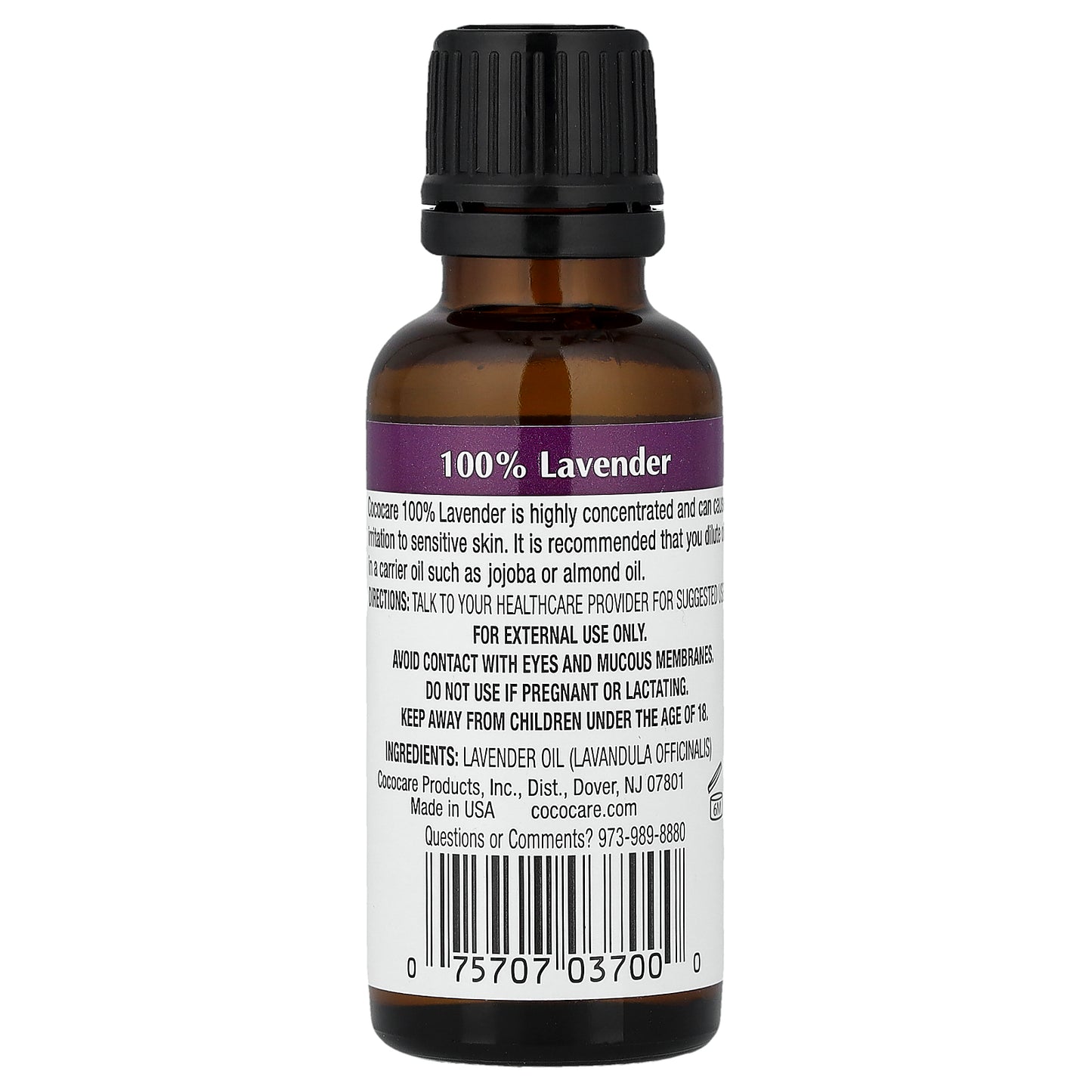 Cococare, 100% Lavender, 1 fl oz (30 ml)