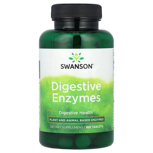 Swanson, Digestive Enzymes, 180 Tablets