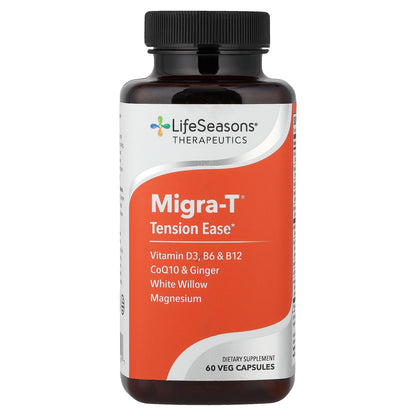 LifeSeasons, Migra-T®, Tension Ease, 60 Veg Capsules