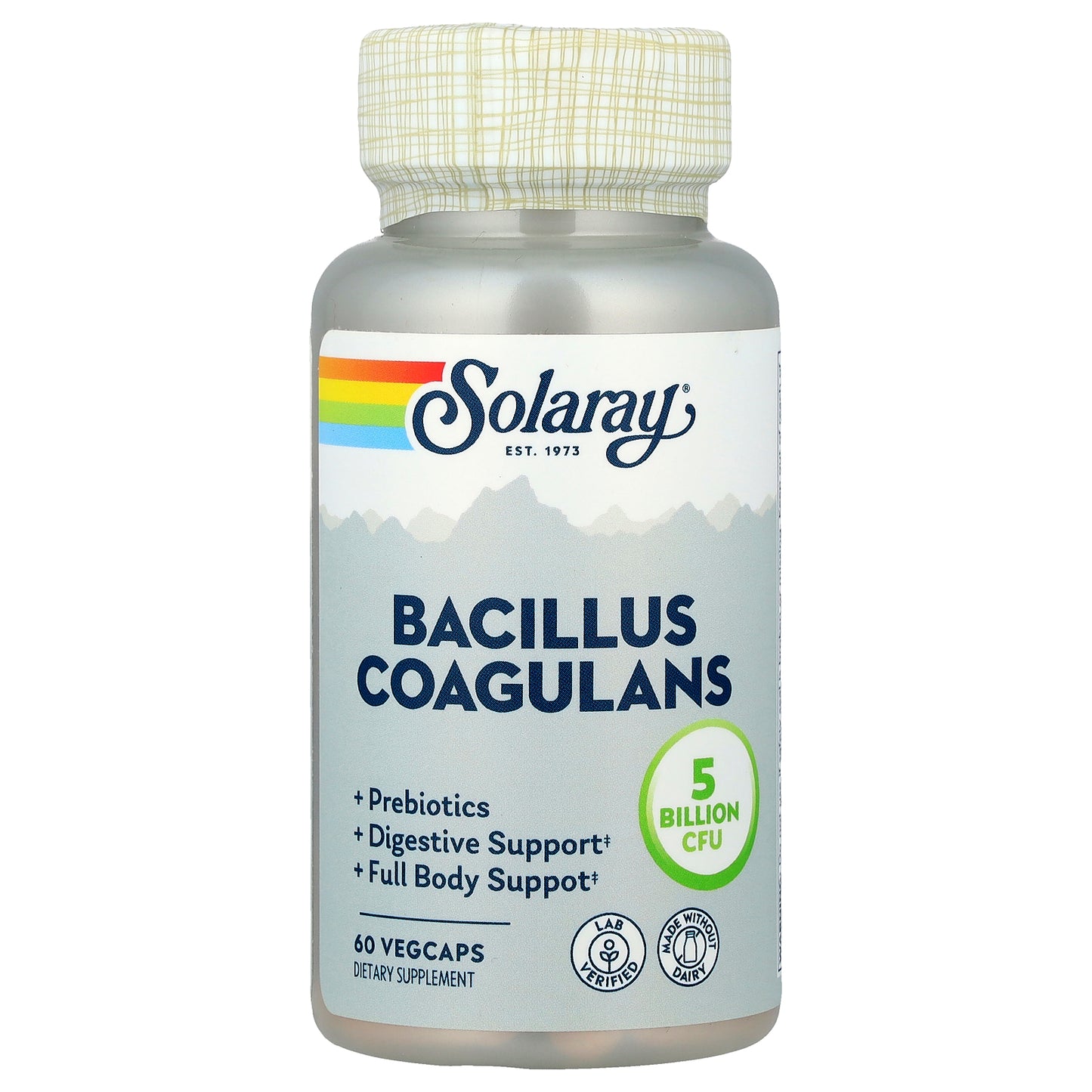 Solaray, Bacillus Coagulans, 60 VegCaps