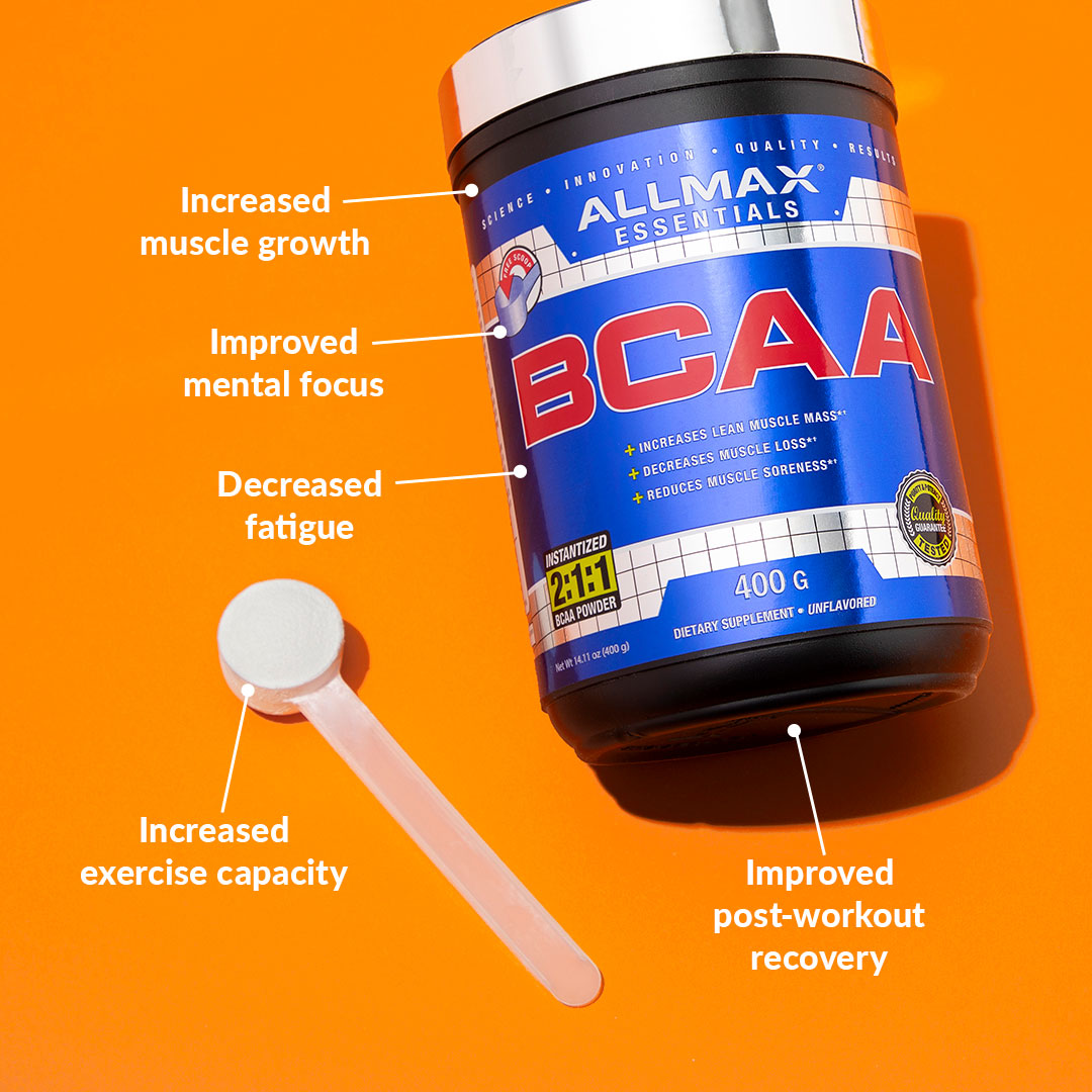 ALLMAX, Essentials, BCAA, Unflavored, 14.11 oz (400 g)