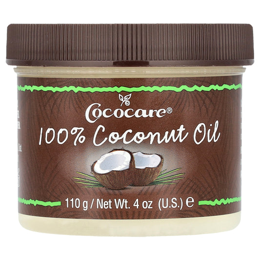 Cococare, 100% Coconut Oil, 4 oz (110 g)