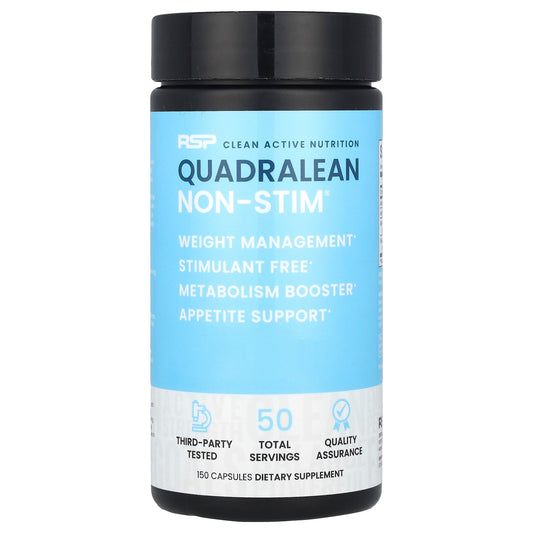 RSP Nutrition, QuadraLean Non-Stim®, 150 Capsules
