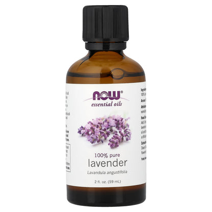 NOW Foods, Essential Oils, Lavender, 2 fl oz (59 ml)