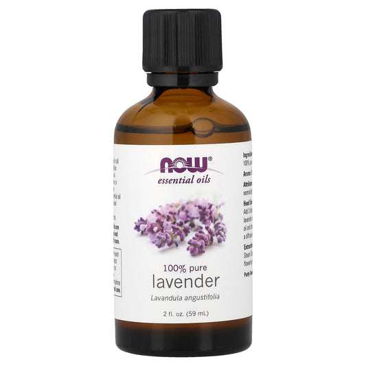 NOW Foods, Essential Oils, Lavender, 2 fl oz (59 ml)