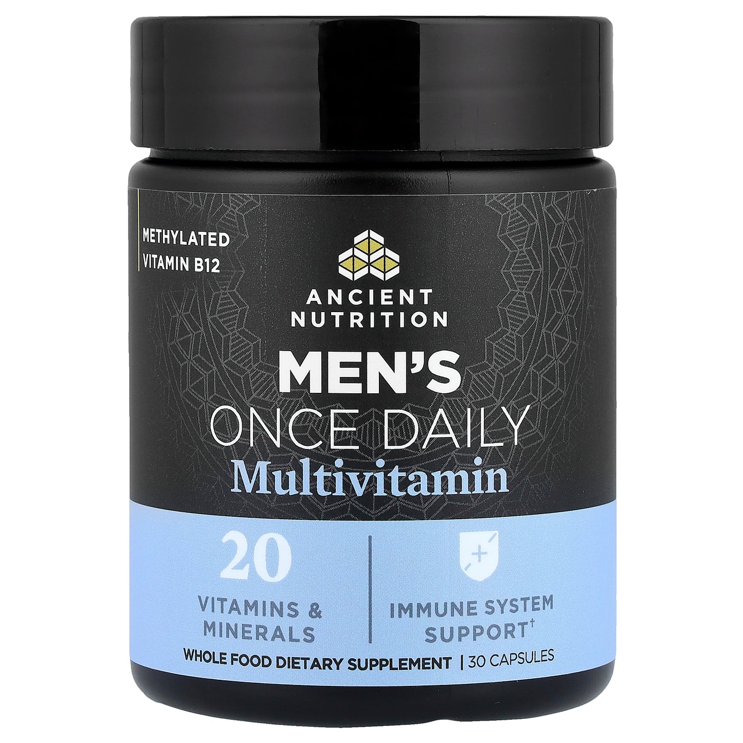 Ancient Nutrition, Men's Once Daily Multivitamin, 30 Capsules