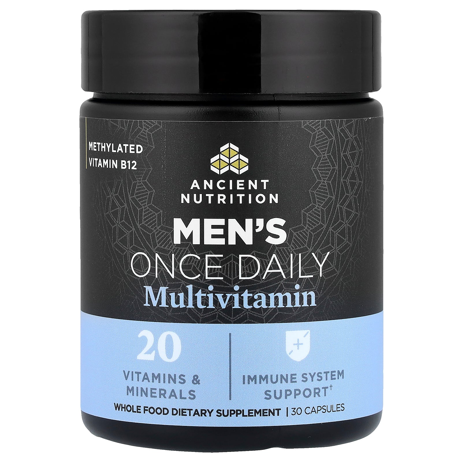 Ancient Nutrition, Men's Once Daily Multivitamin, 30 Capsules