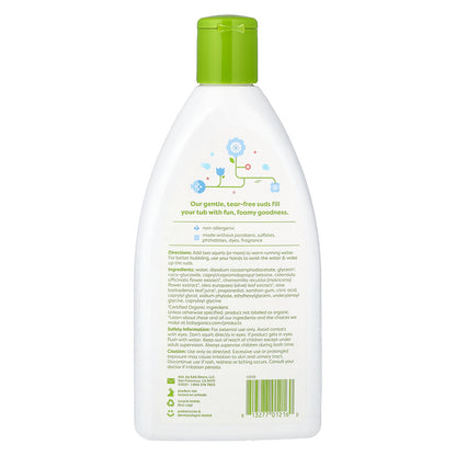 Babyganics, Bubble Bath, Fragrance Free, 20 fl oz (591 ml)