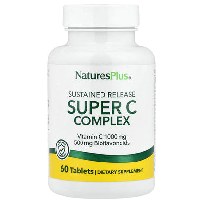 NaturesPlus, Super C Complex, Sustained Release , 60 Tablets