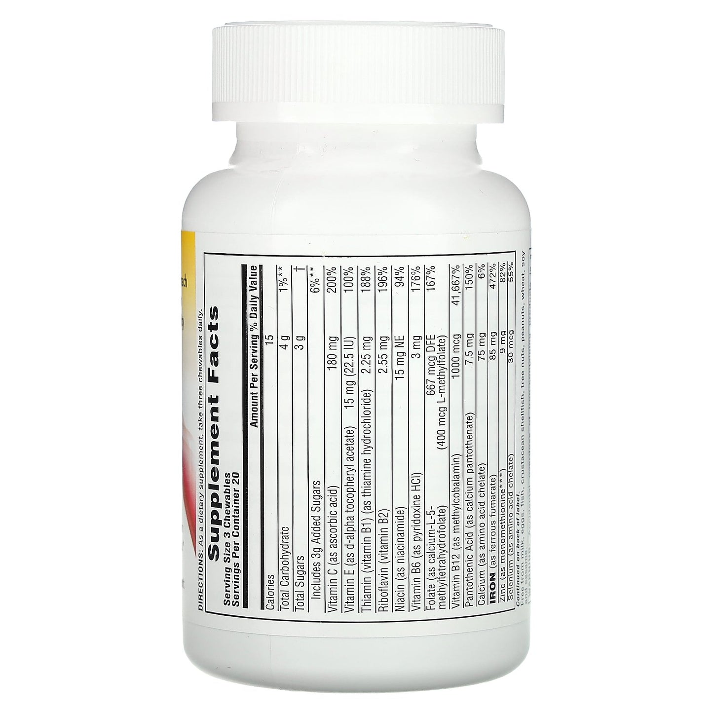 NaturesPlus, Hema-Plex Iron Chewables, Mixed Berry, 60 Chewable Tablets