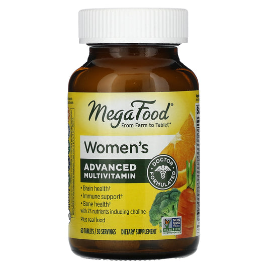 MegaFood, Women's Advanced Multivitamin, 60 Tablets