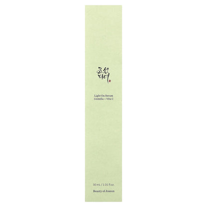 Beauty of Joseon, Light On Serum, Centella + Vita C, 1.01 fl oz (30 ml)