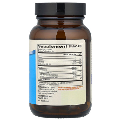 Dr. Mercola, Antarctic Krill Oil, 60 Capsules