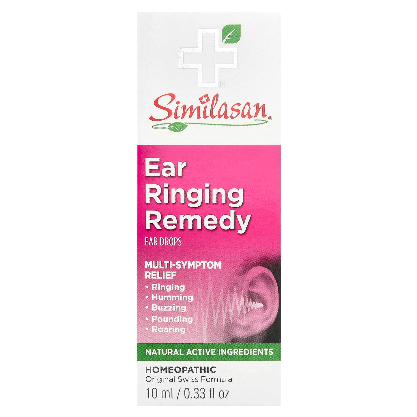 Similasan, Ear Ringing Remedy, Ear Drops, 0.33 fl oz (10 ml)