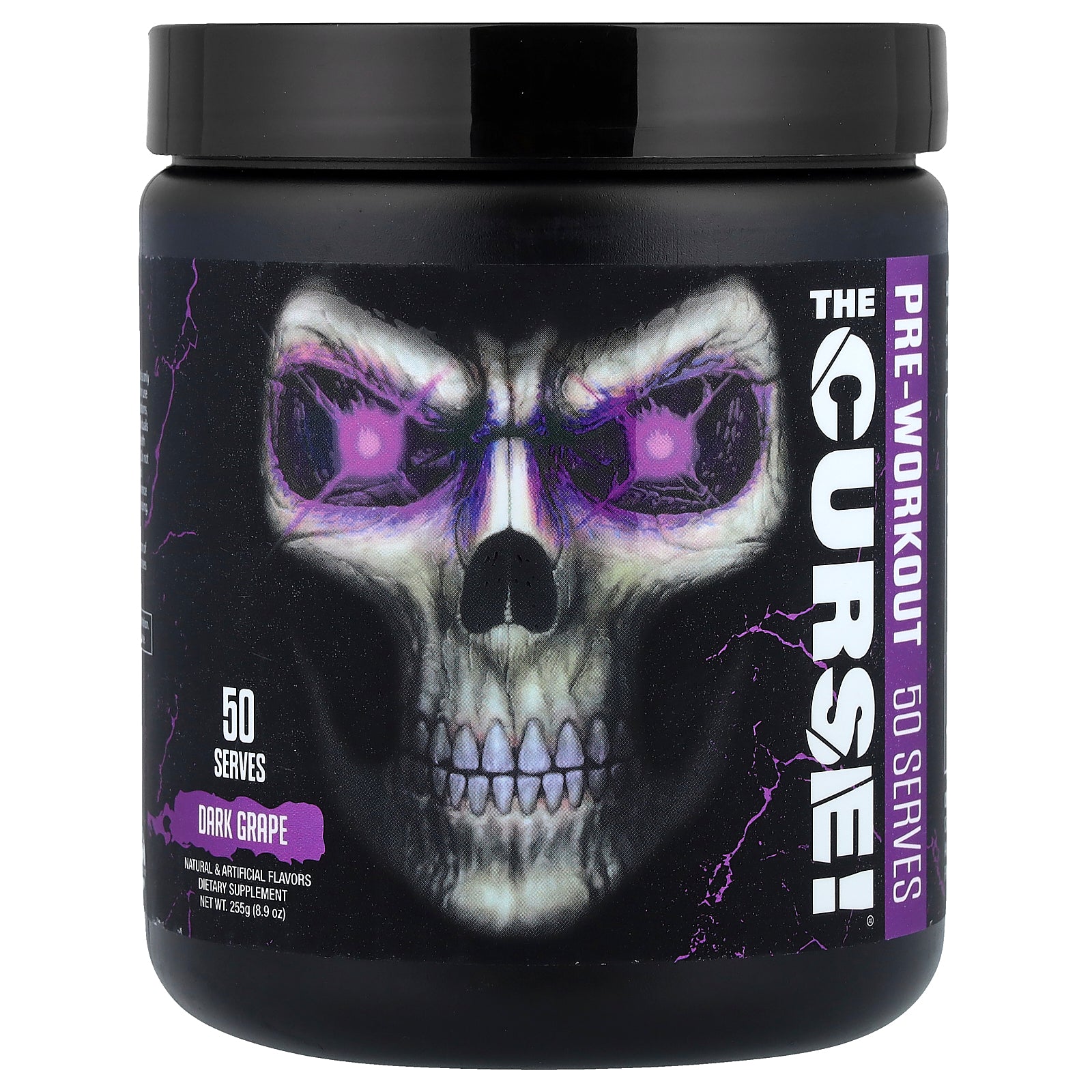 JNX Sports, The Curse!®, Pre-Workout, Dark Grape, 8.9 oz (255 g)
