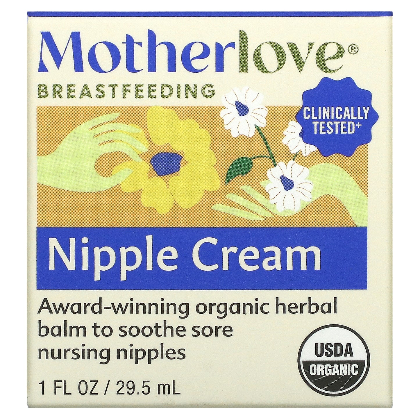 Motherlove, Breastfeeding, Nipple Cream, 1 fl oz (29.5 ml)