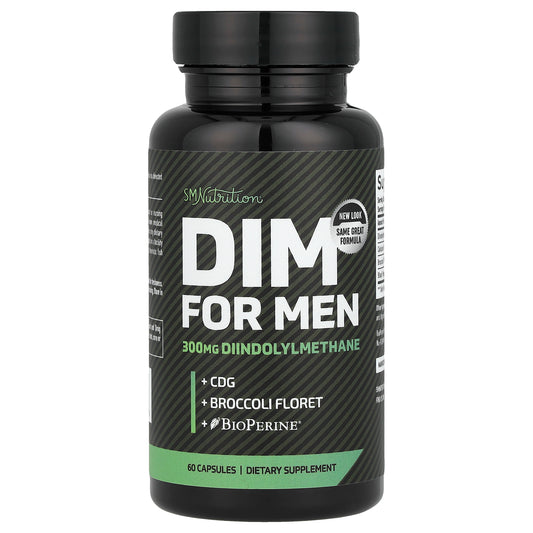 SMNutrition, DIM For Men, 300 mg, 60 Capsules