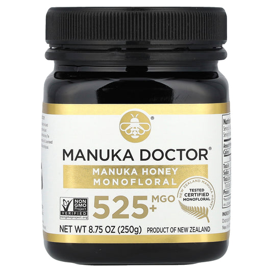 Manuka Doctor, Manuka Honey Monofloral , MGO 525+, 8.75 oz (250 g)