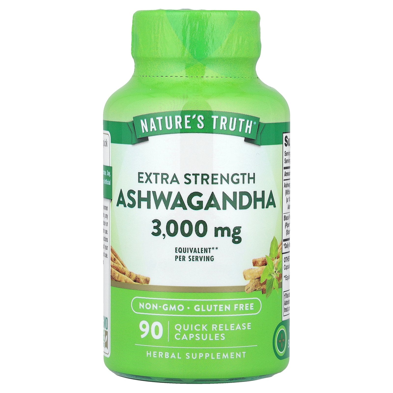 Nature's Truth, Ashwagandha, 90 Quick Release Capsules