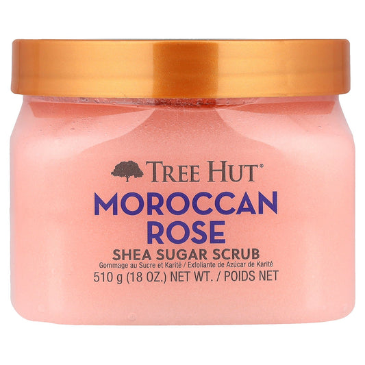 Tree Hut, Shea Sugar Scrub, Moroccan Rose, 18 oz (510 g)