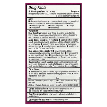 Nature's Way, Umcka®, Cold Relief Drops, Ages 13+, 1 fl oz (30 ml)