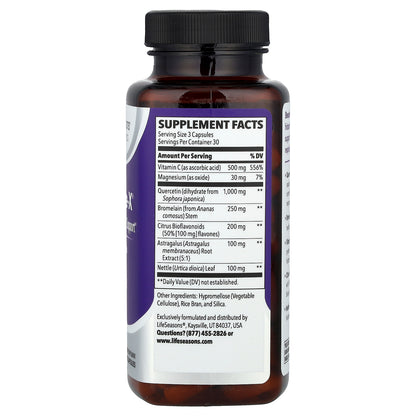 LifeSeasons, Breathe-X®, Allergy & Sinus Support, 90 Veg Capsules