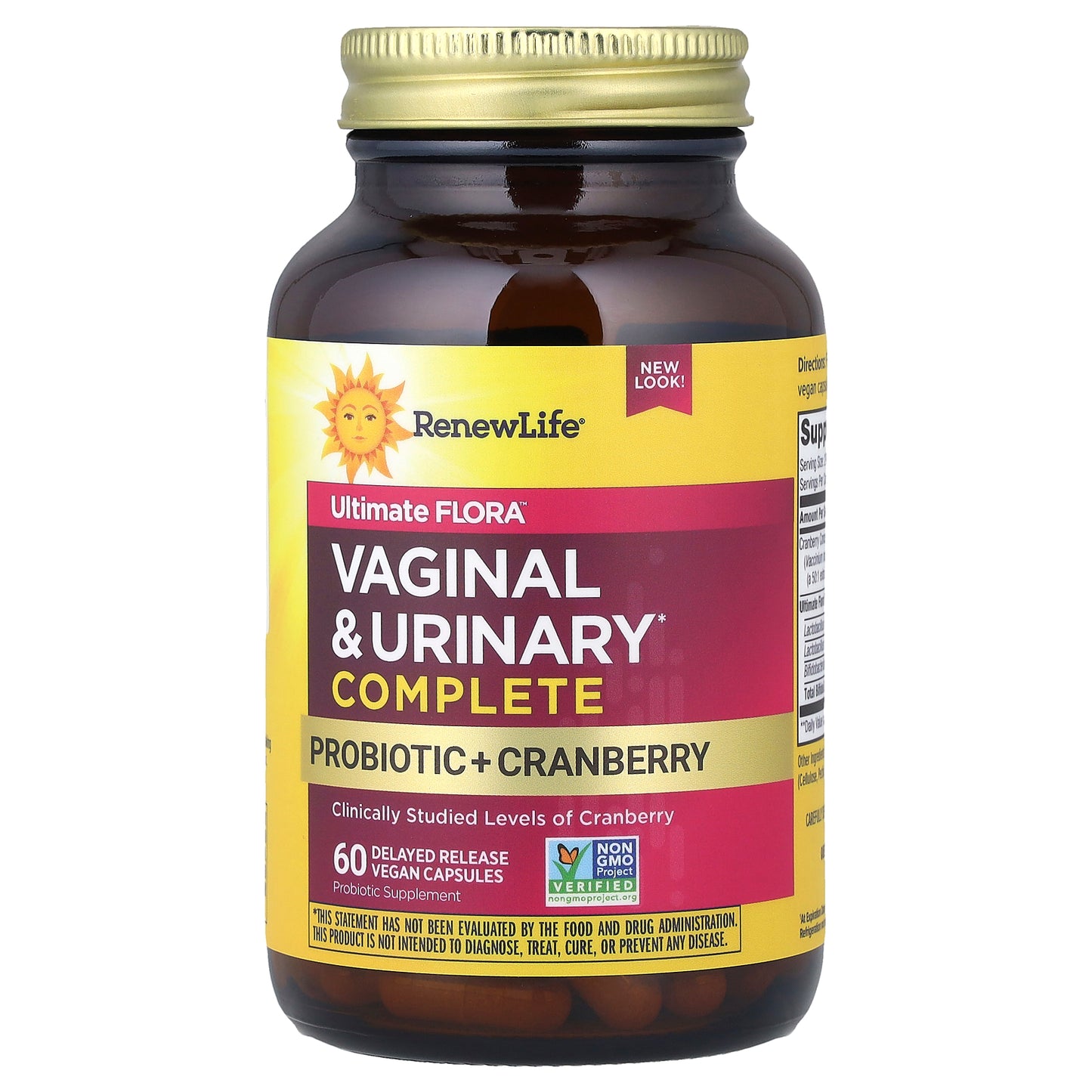 Renew Life, Ultimate Flora™, Vaginal & Urinary Complete, 60 Delayed Release Vegan Capsules