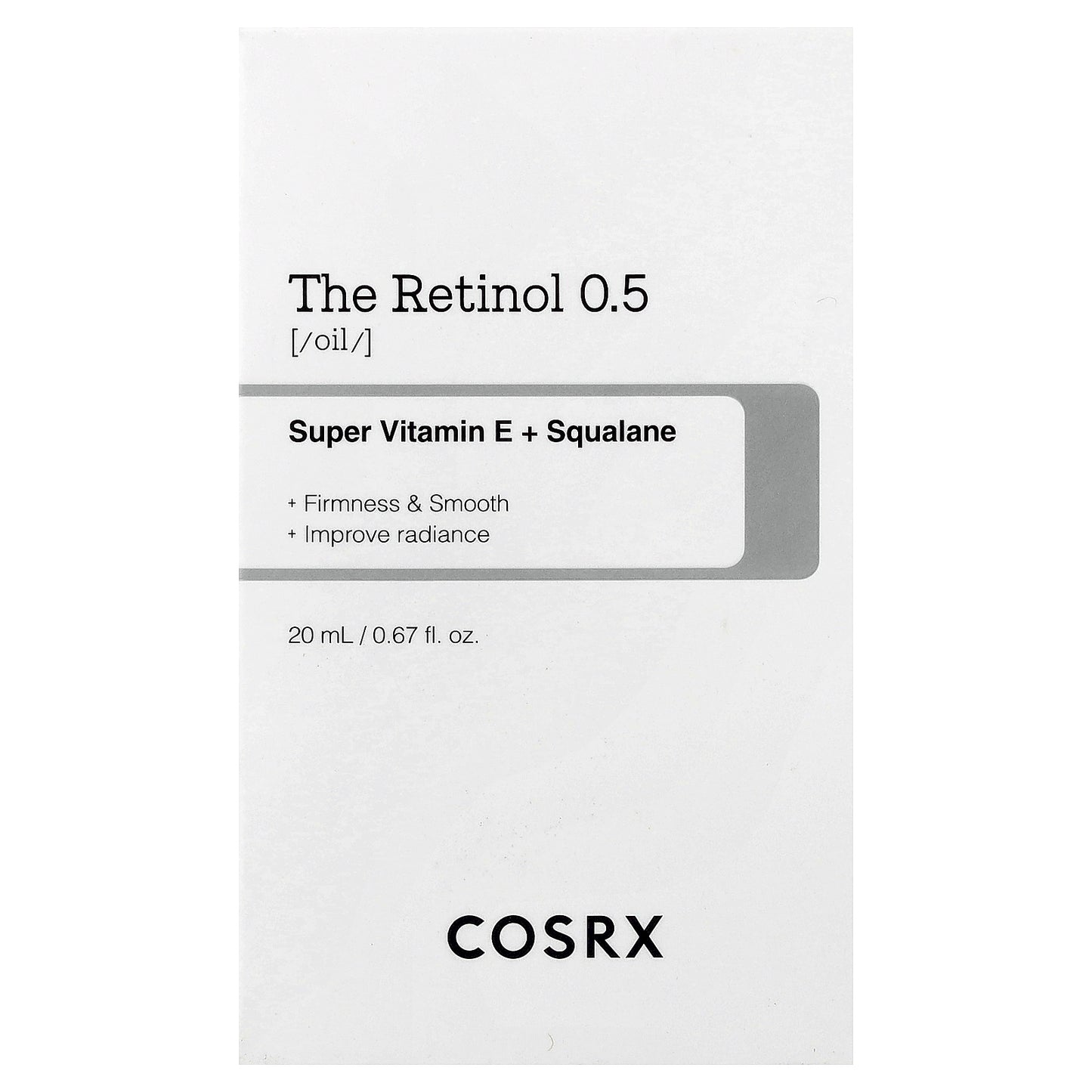 CosRx, The Retinol 0.5 Oil, 0.67 fl oz (20 ml)