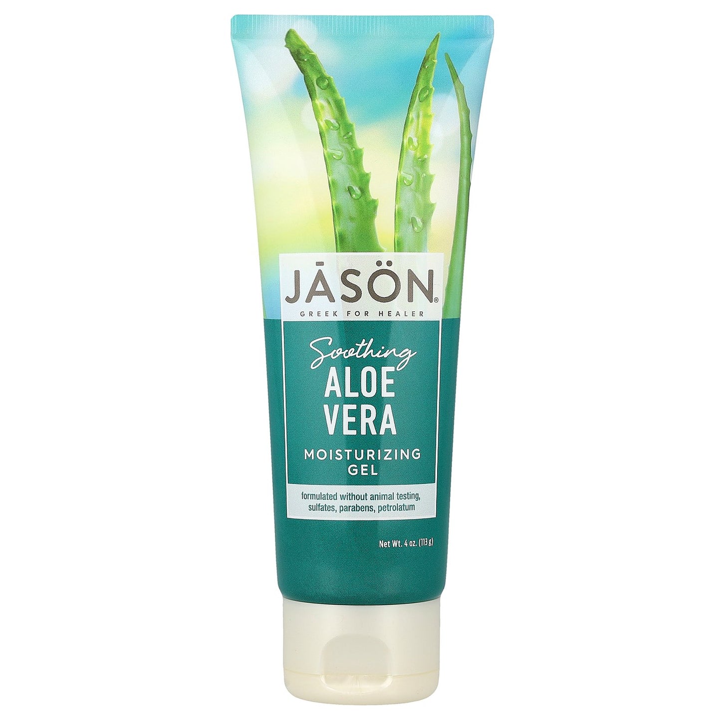 Jason Natural, Soothing Aloe Vera, Moisturizing Gel, 4 oz (113 g)