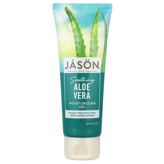 Jason Natural, Soothing Aloe Vera, Moisturizing Gel, 4 oz (113 g)