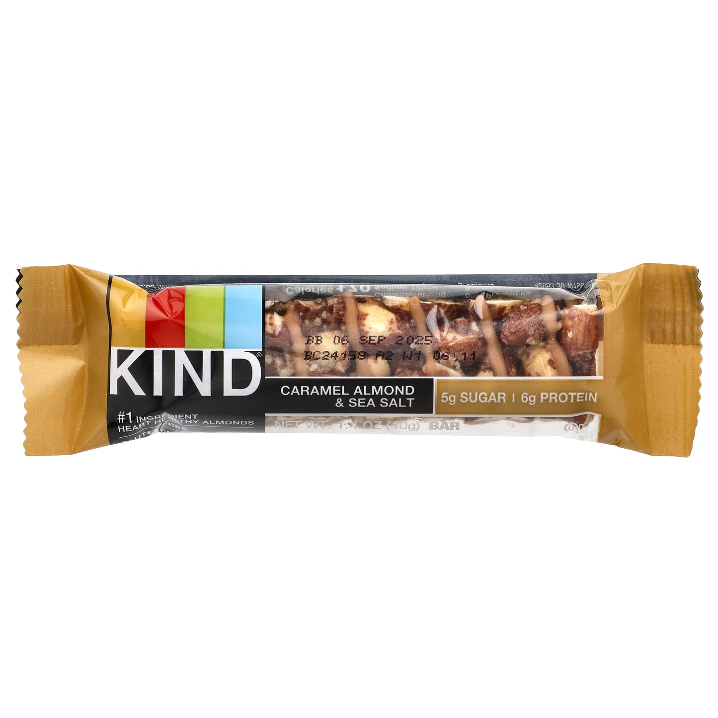 KIND Bars, Caramel Almond & Sea Salt, 12 Bars, 1.4 oz (40 g) Each