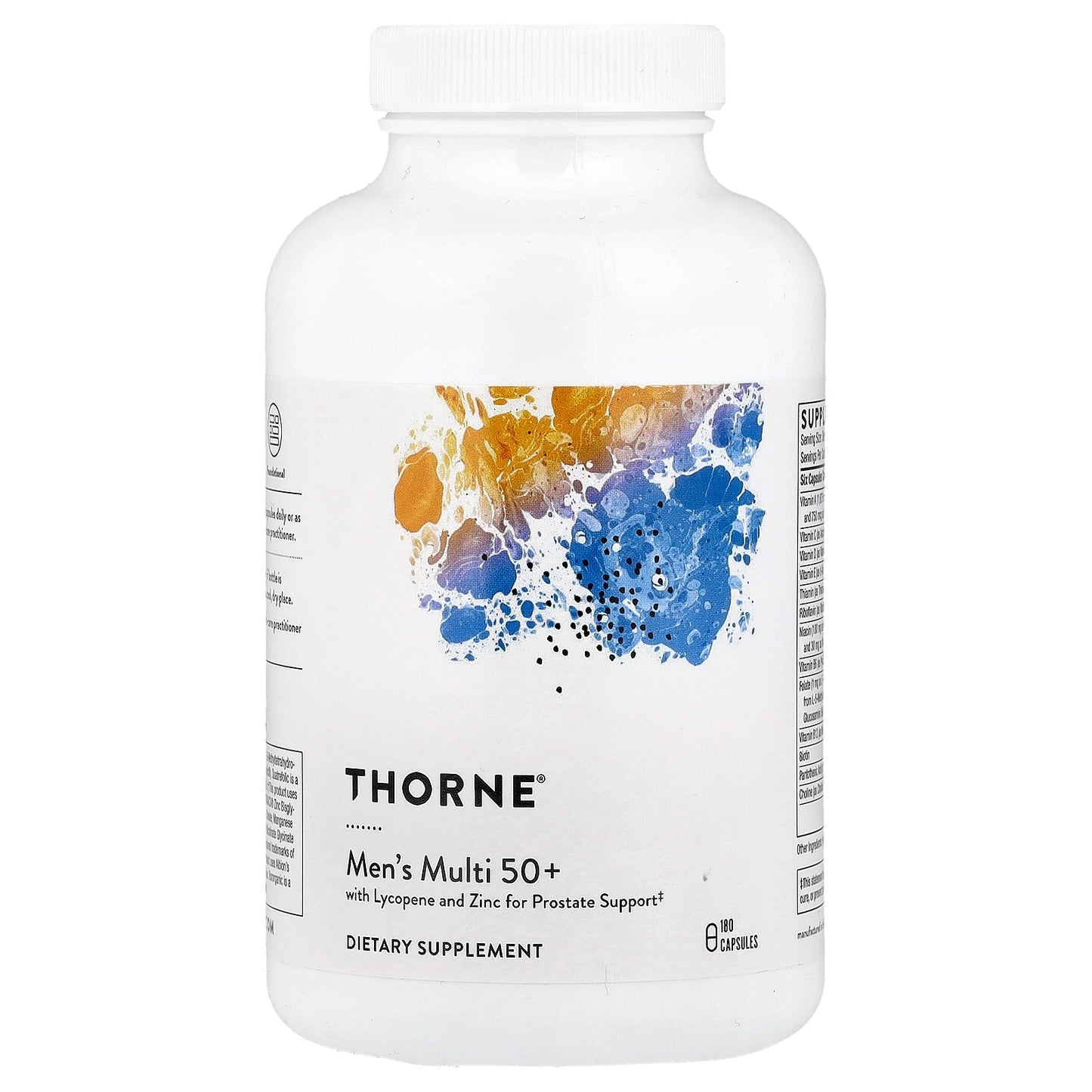 Thorne, Men's Multi 50+, 180 Capsules