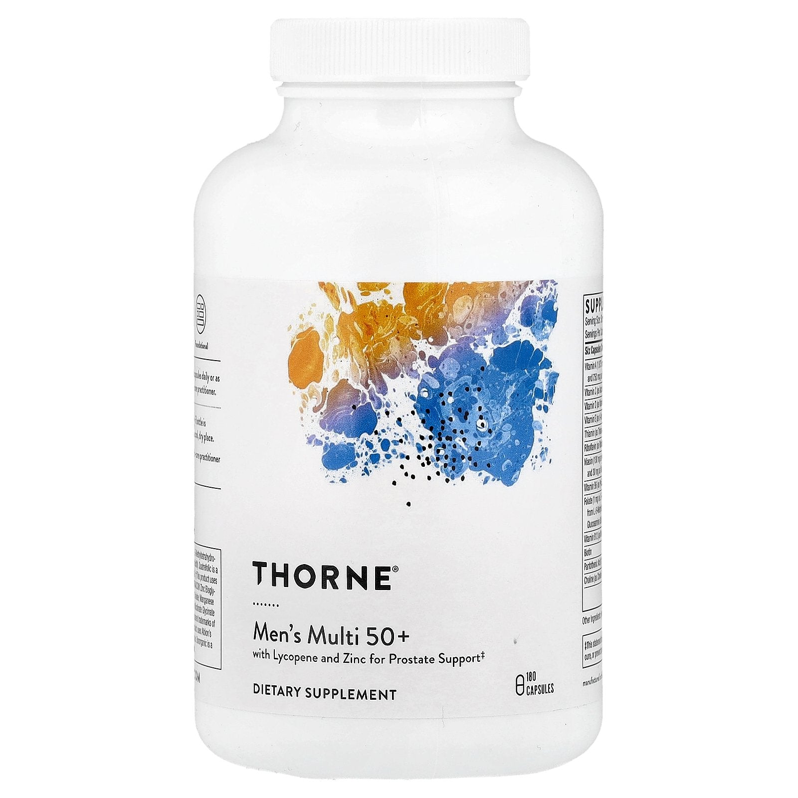 Thorne, Men's Multi 50+, 180 Capsules