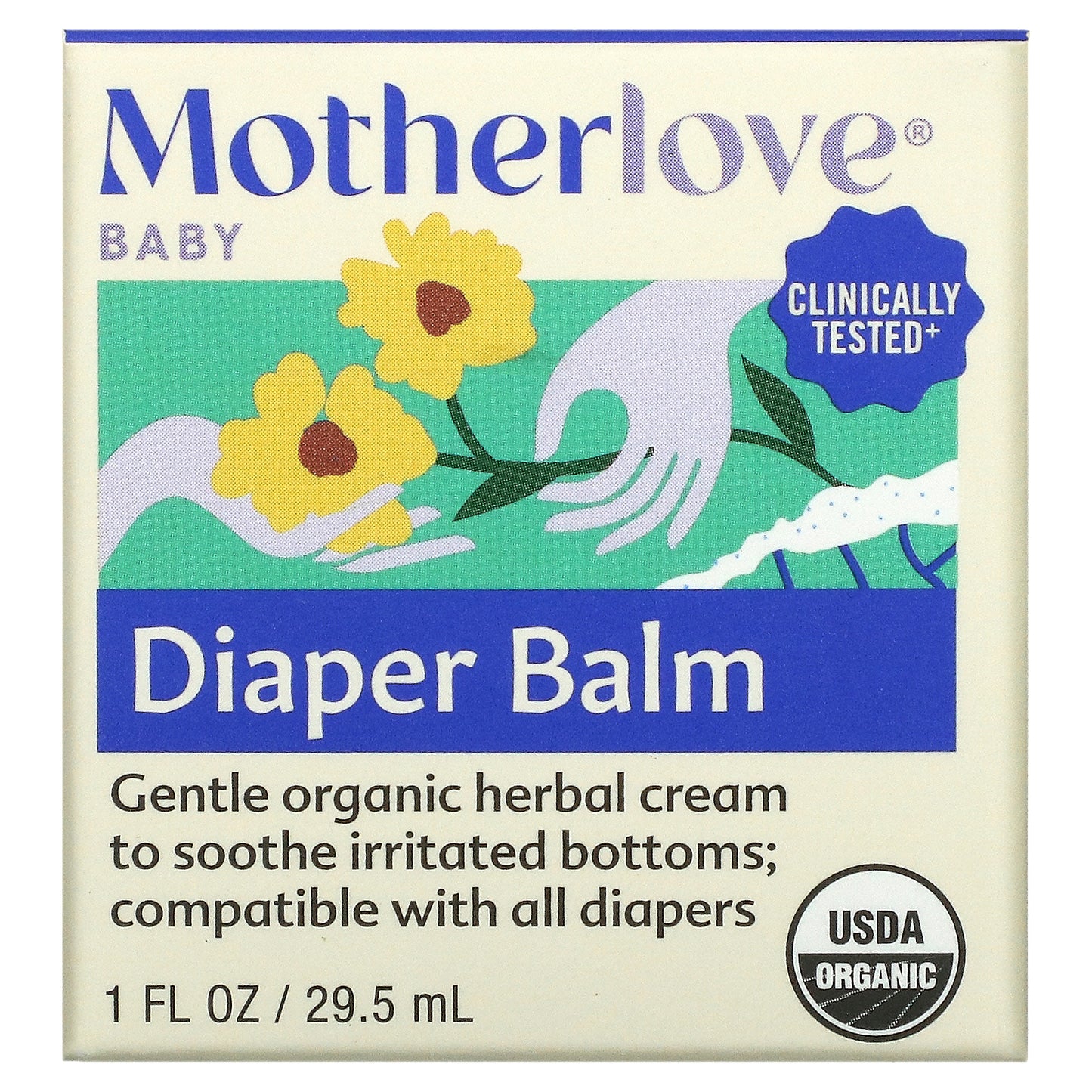 Motherlove, Baby, Diaper Balm, 1 fl oz (29.5 ml)