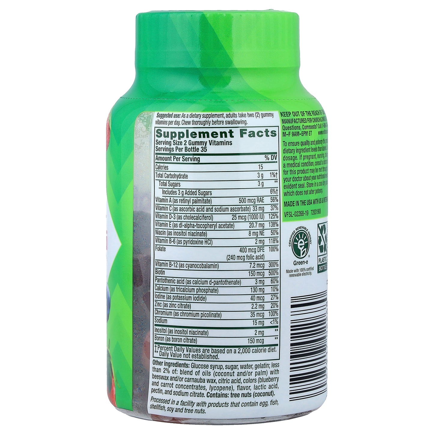 VitaFusion, Women's Multi Gummies, Berry, 70 Gummies