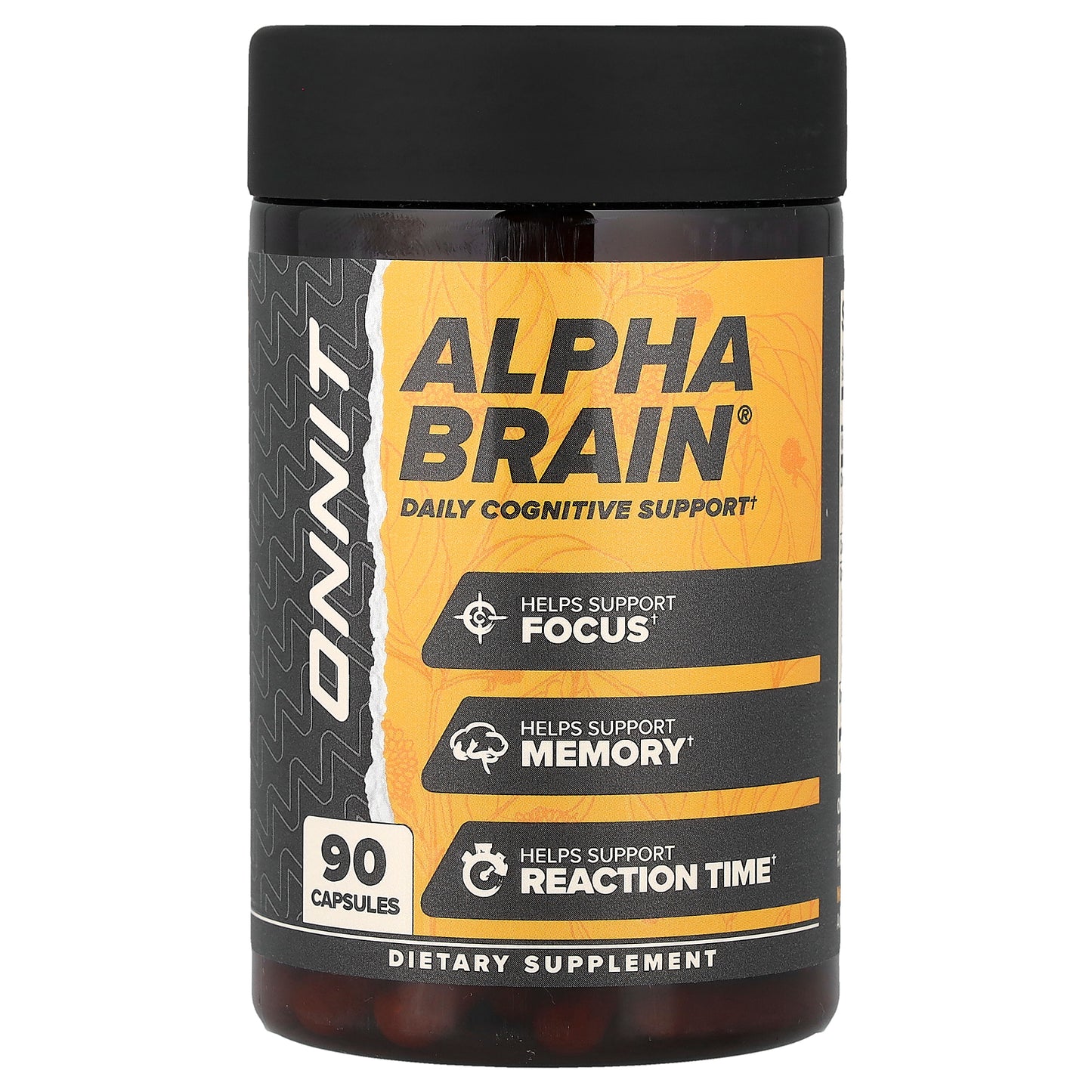 Onnit, Alpha Brain®, 90 Capsules