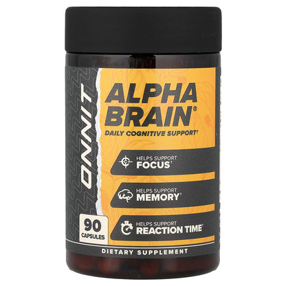 Onnit, Alpha Brain®, 90 Capsules