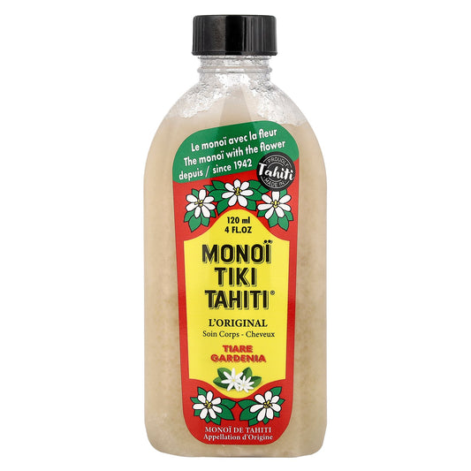 Monoi Tiare Tahiti, Coconut Oil, Tiare (Gardenia), 4 fl oz (120 ml)
