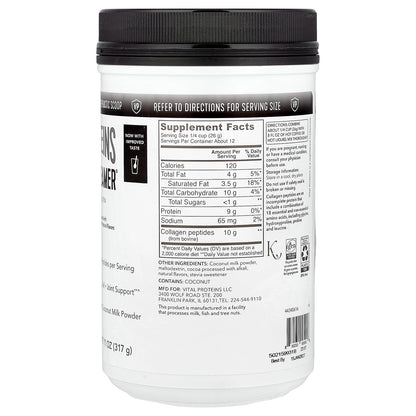 Vital Proteins, Collagen Creamer®, Mocha, 11 oz (317 g)