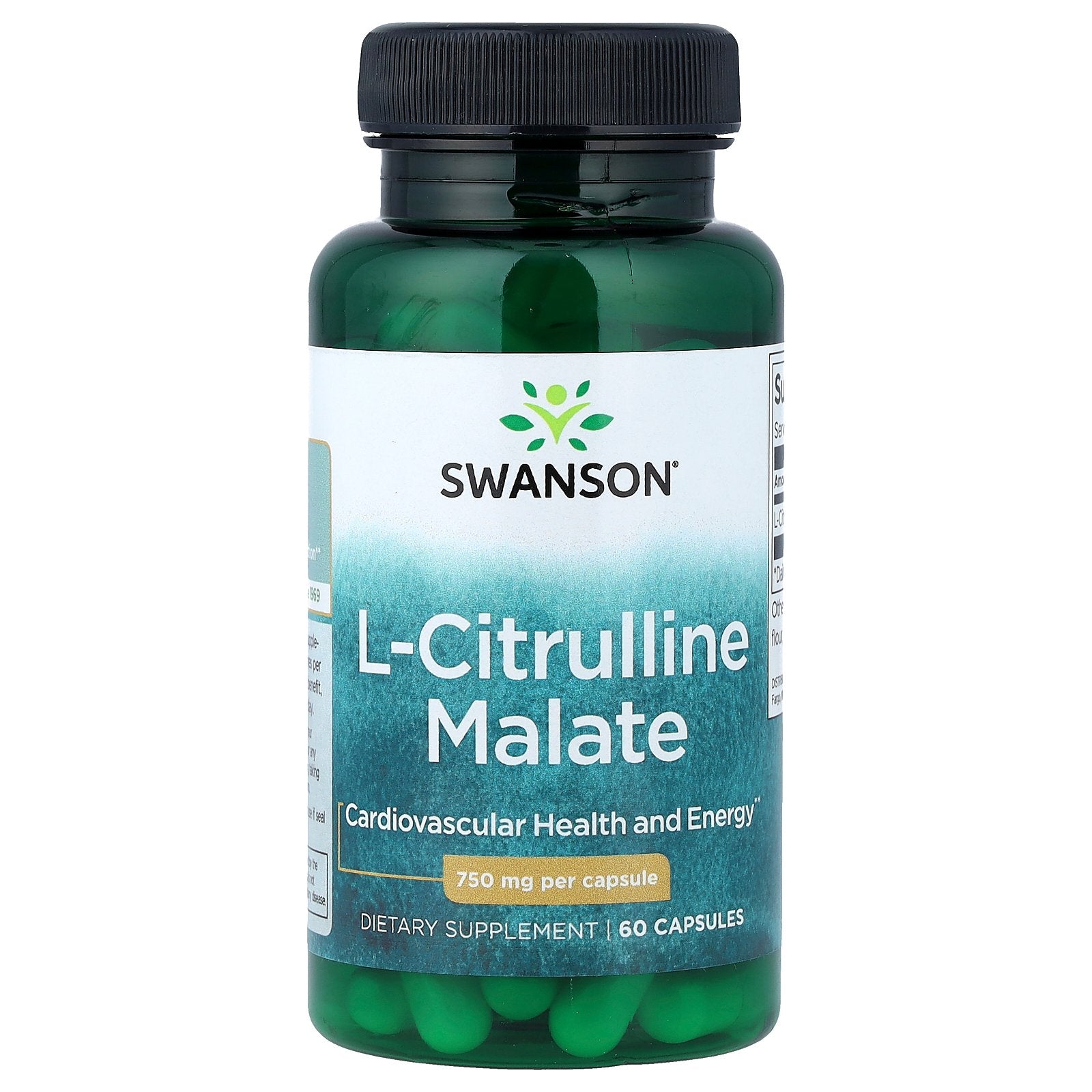 Swanson, L-Citrulline Malate, 750 mg, 60 Capsules