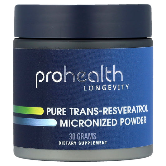 ProHealth Longevity, Pure Trans-Resveratrol, Micronized Powder, 30 g