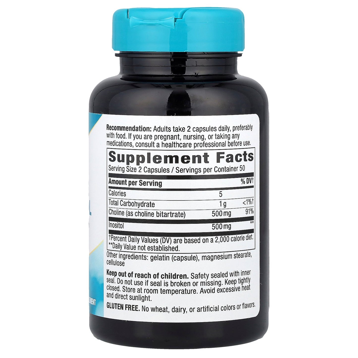 Nature's Way, Choline & Inositol, 100 Capsules