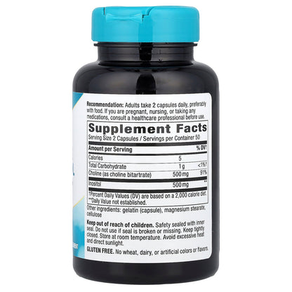 Nature's Way, Choline & Inositol, 100 Capsules