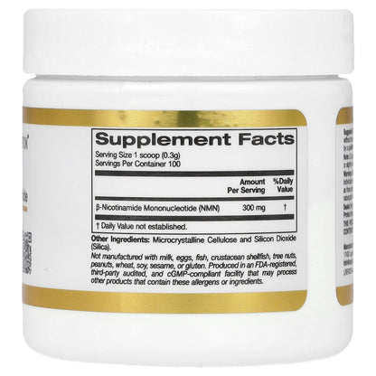 California Gold Nutrition, NMN Powder, 1.06 oz (30 g)
