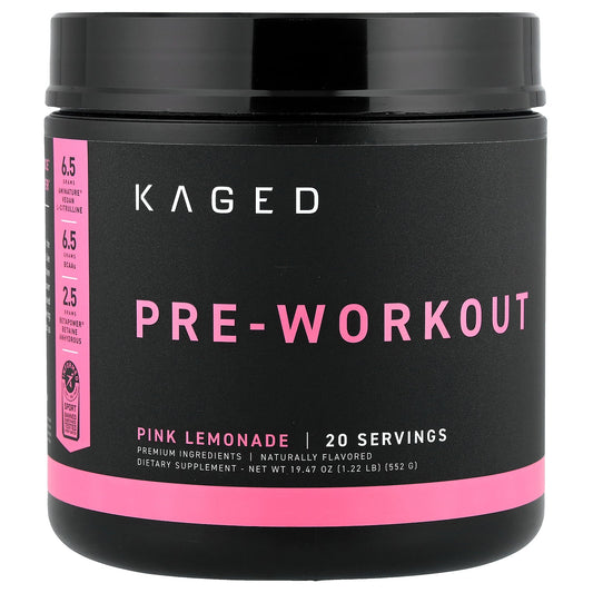 Kaged, Pre-Workout, Pink Lemonade, 1.22 lb (552 g)