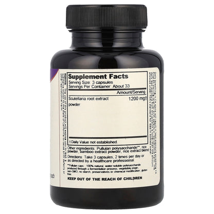 Dragon Herbs, Baicalin, 400 mg, 100 Vegetarian Capsules