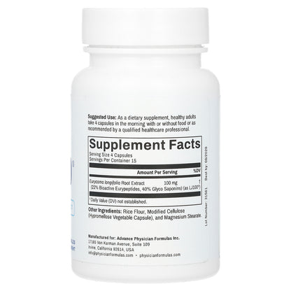 Advance Physician Formulas, LJ 100, 60 Capsules