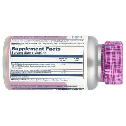 Solaray, Vital Extracts, Activated Broccoli, 350 mg, 30 VegCaps